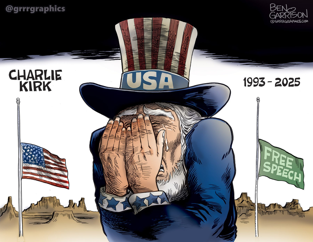 Charlie Kirk RIP panel 1